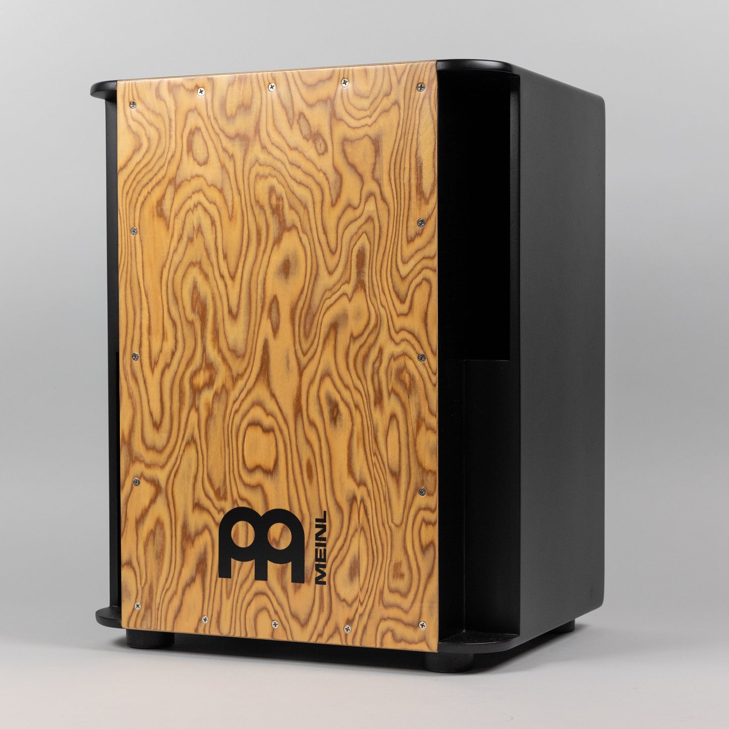 Meinl SUBCAJ6MBM Vertical Subwoofer Cajon, Makah-Burl Frontplate