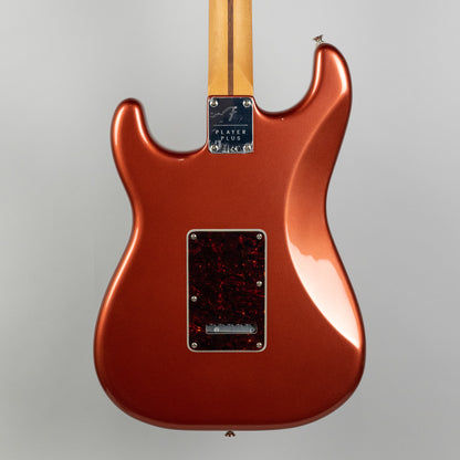 Fender Player Plus Stratocaster in Aged Candy Apple Red (MX21163765)