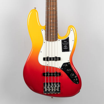 Fender Player Plus Jazz Bass V in Tequila Sunrise (MX21240999)
