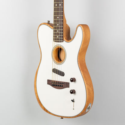 Fender Acoustasonic Player Telecaster in Arctic White (MXA2200522)