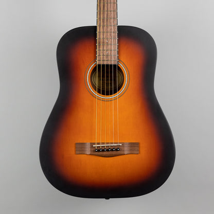 Fender FA-15 3/4 Steel String Acoustic Guitar in Sunburst