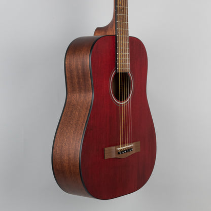Fender FA-15 3/4 Steel String Acoustic Guitar in Red
