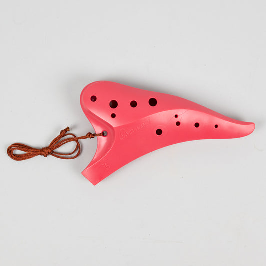 Songbird / Focalink Osawa Plastic 12-Hole Alto C Ocarina in Ruby Red