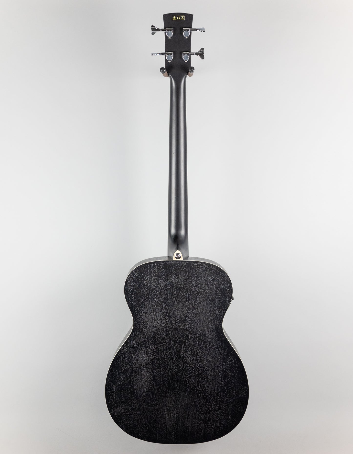 Ibanez PCBE14MH-WK 4-String Acoustic Bass in Weathered Black Open Pore