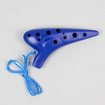 Songbird / Focalink Brio Plastic 12-Hole Soprano C Ocarina in Blue