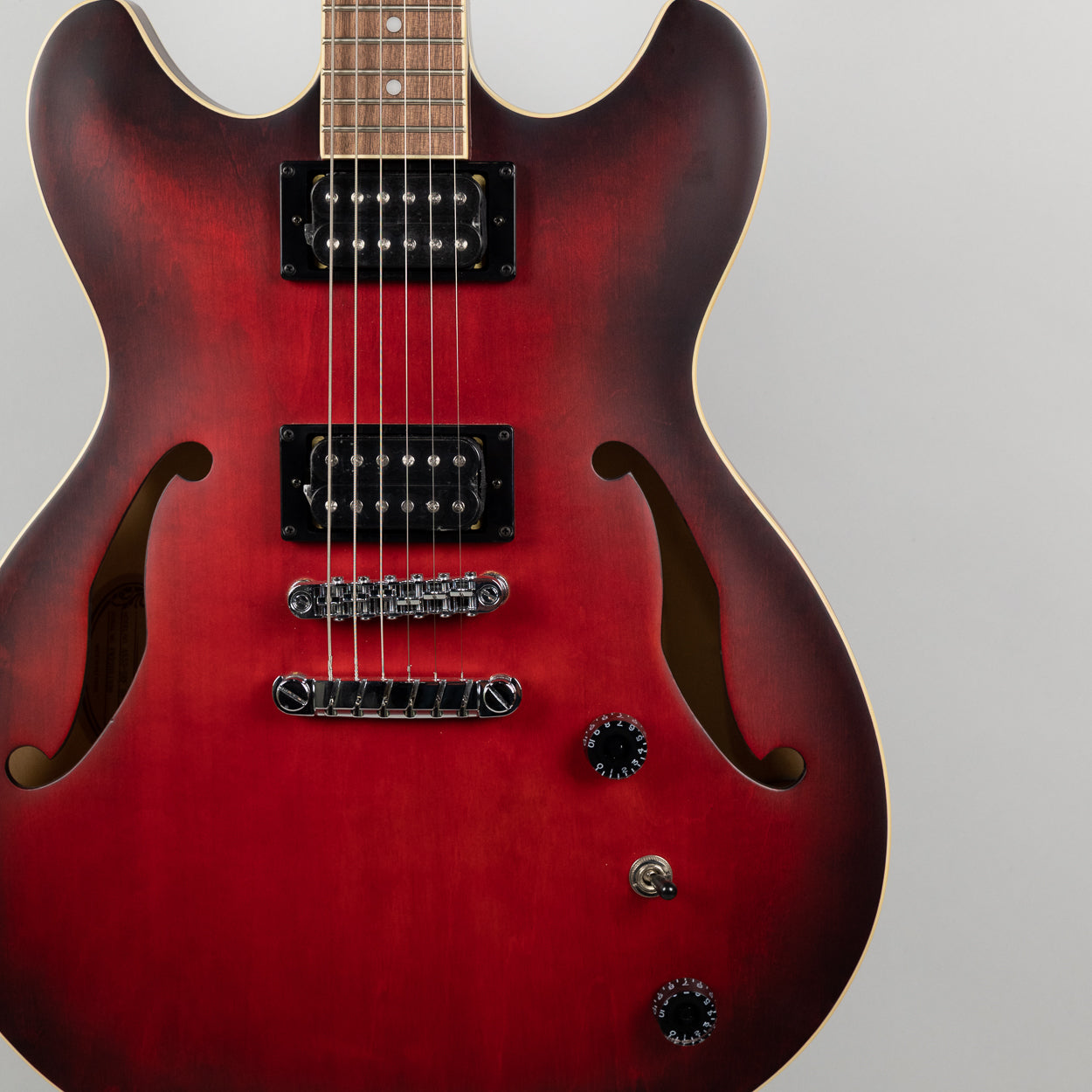 Ibanez AS53-SRF Artcore in Sunburst Red Flat