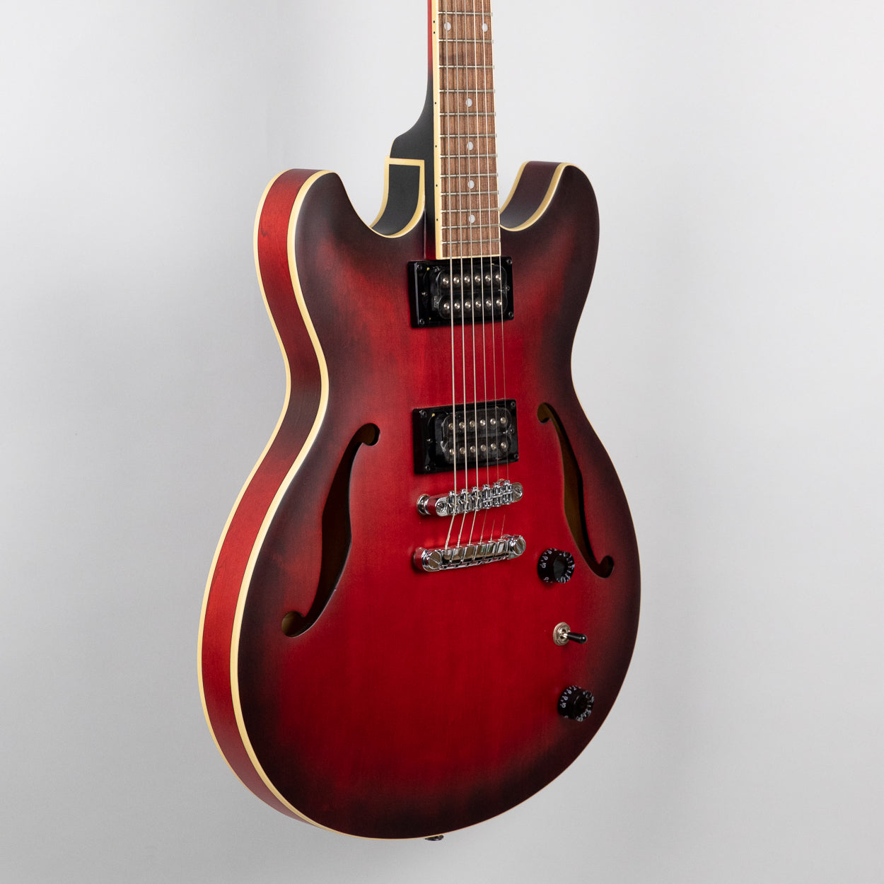 Ibanez AS53-SRF Artcore in Sunburst Red Flat