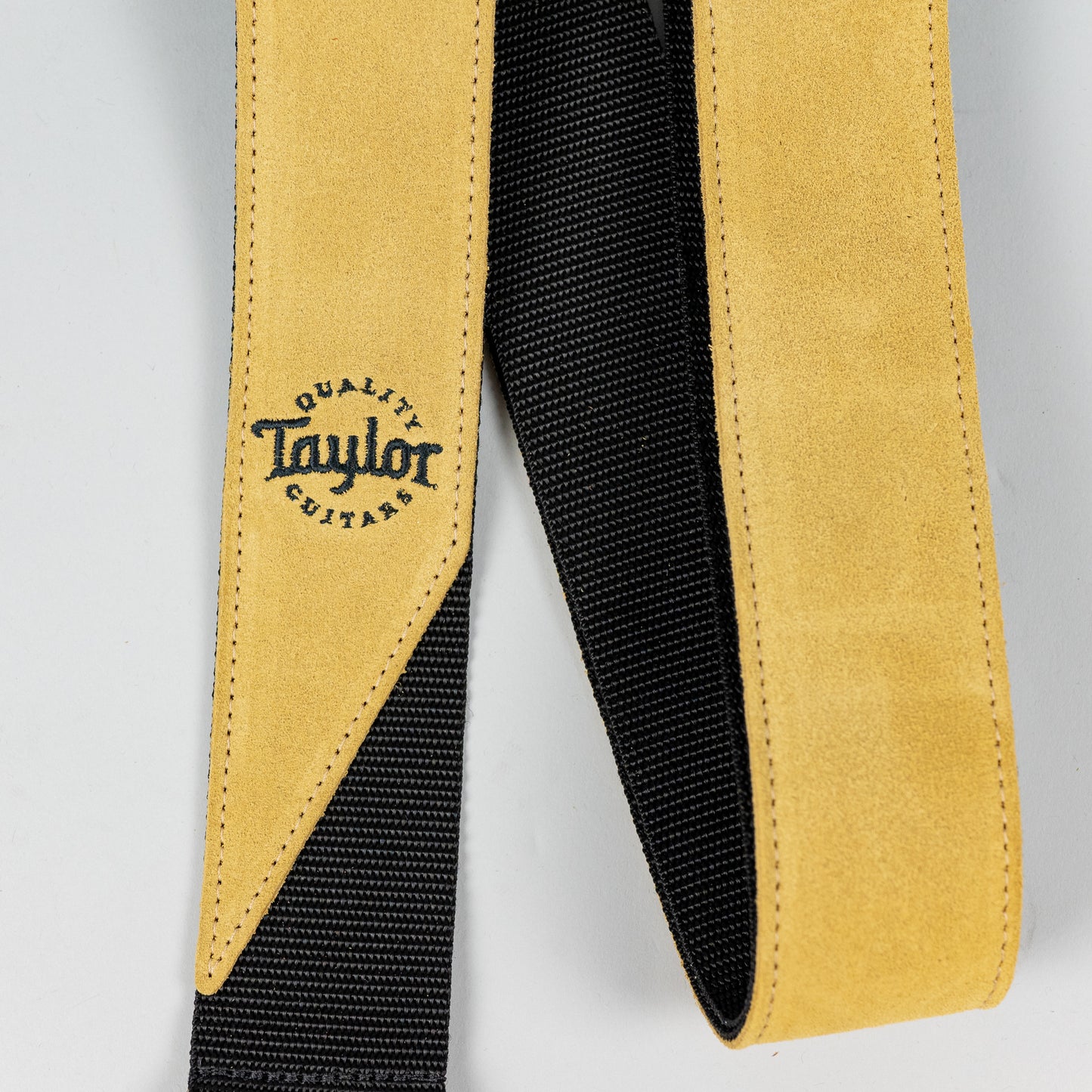 Taylor Suede/Poly Guitar Strap, Tan