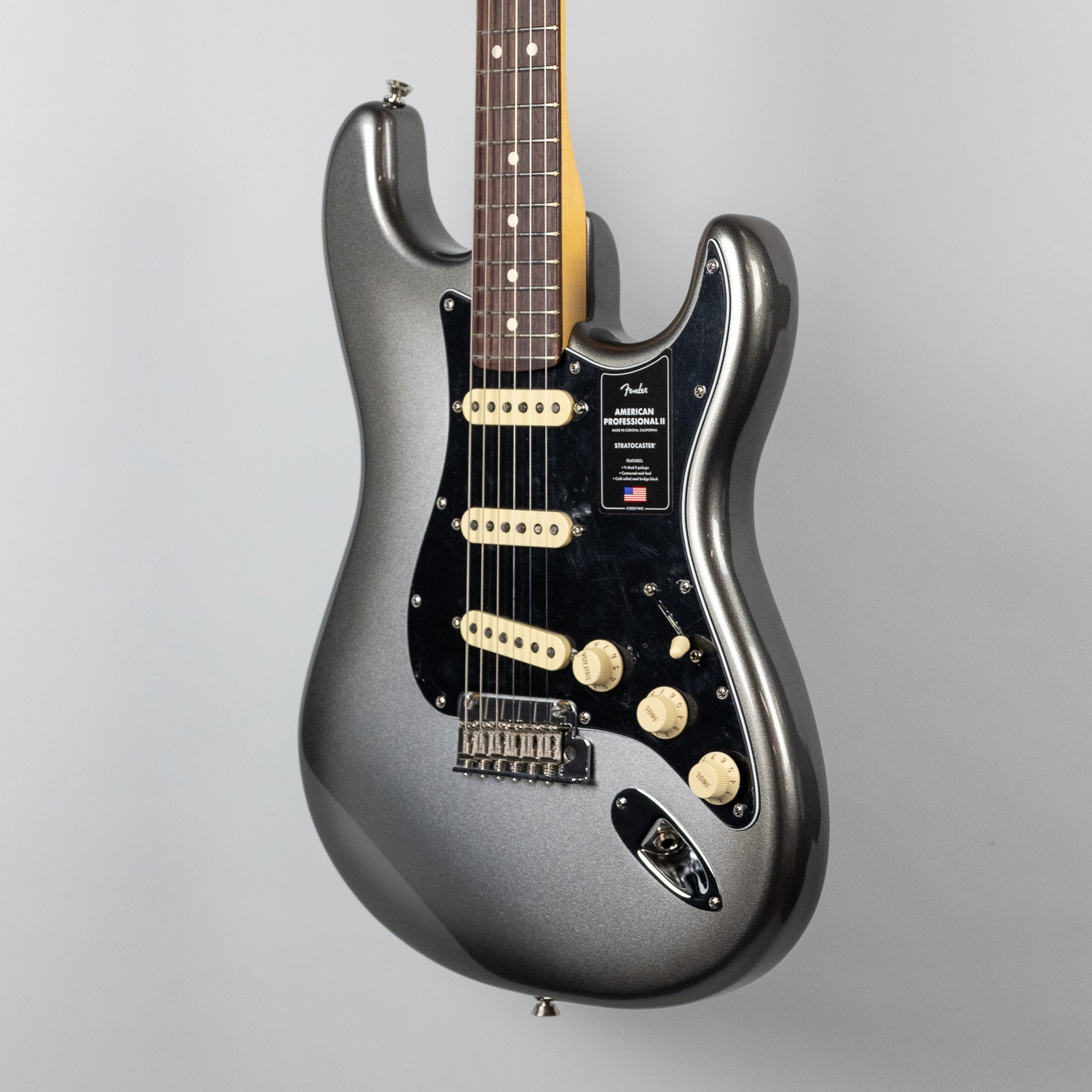 Fender American Professional II Stratocaster in Mercury 