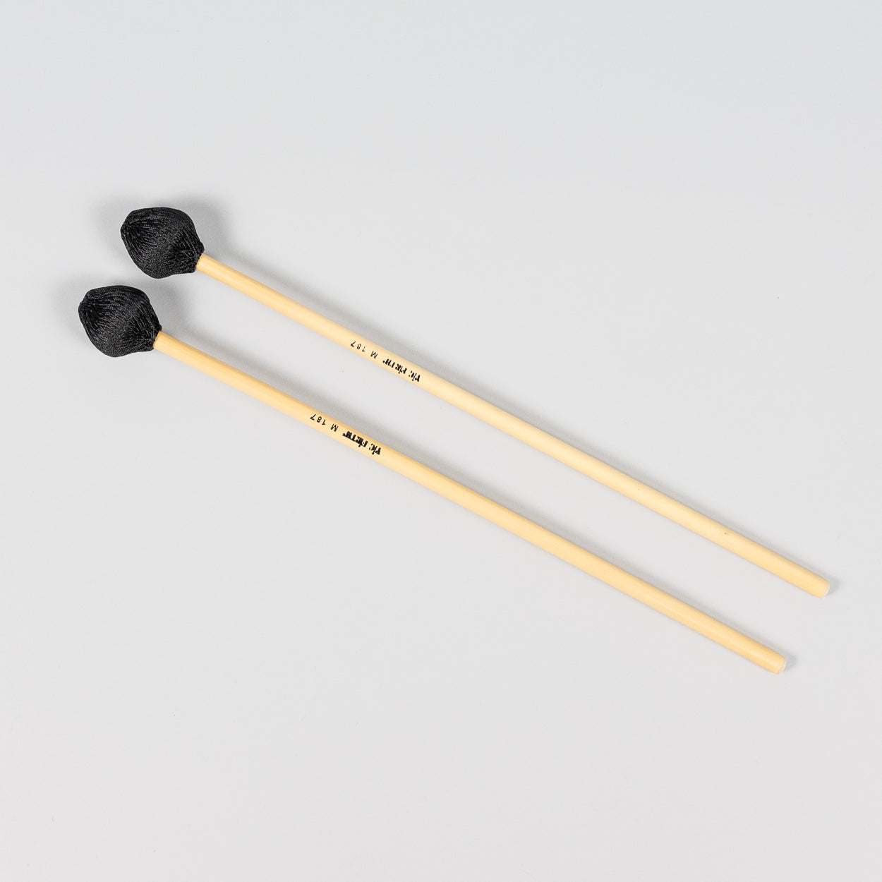 Vic Firth M187 Corpsmaster Multi-Application Series Mallets, Medium Hard / Weighted Rubber Core