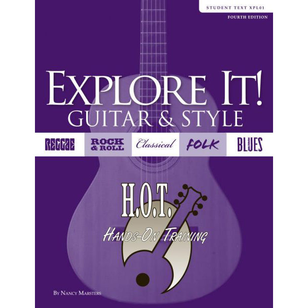 H.O.T. Hands-On Training Explore It! Guitar & Style Book (No CD)