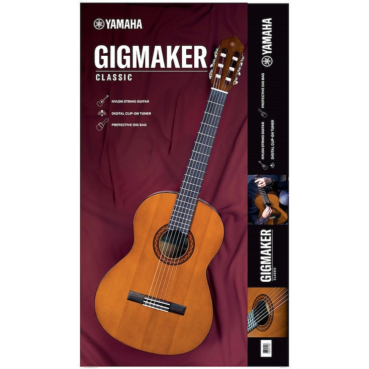Yamaha GigMaker Classic Nylon String Guitar Pack