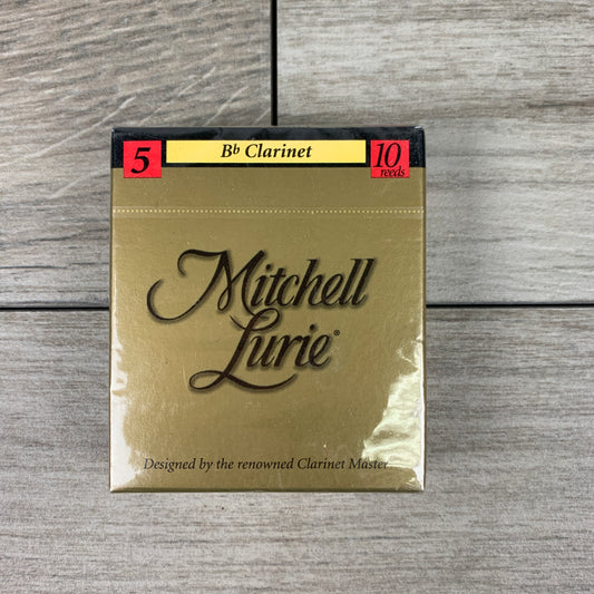 Mitchell Lurie Bb Clarinet Reeds, Strength 5 (Box of 10)