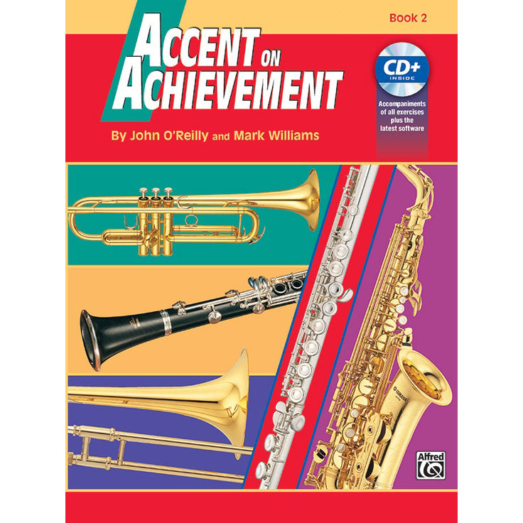 Accent on Achievement Percussion Book 2 (Snare Drum, Bass Drum, & Accessories)