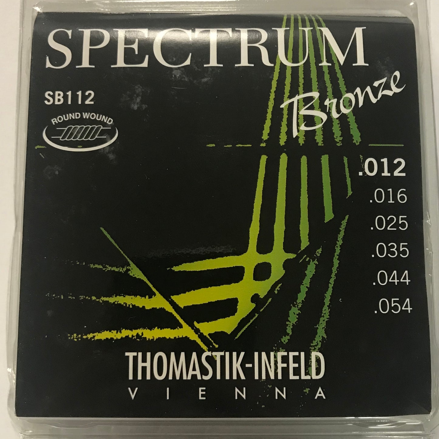 Thomastik Spectrum Bronze Acoustic Guitar Strings, Med-Light, 12-54