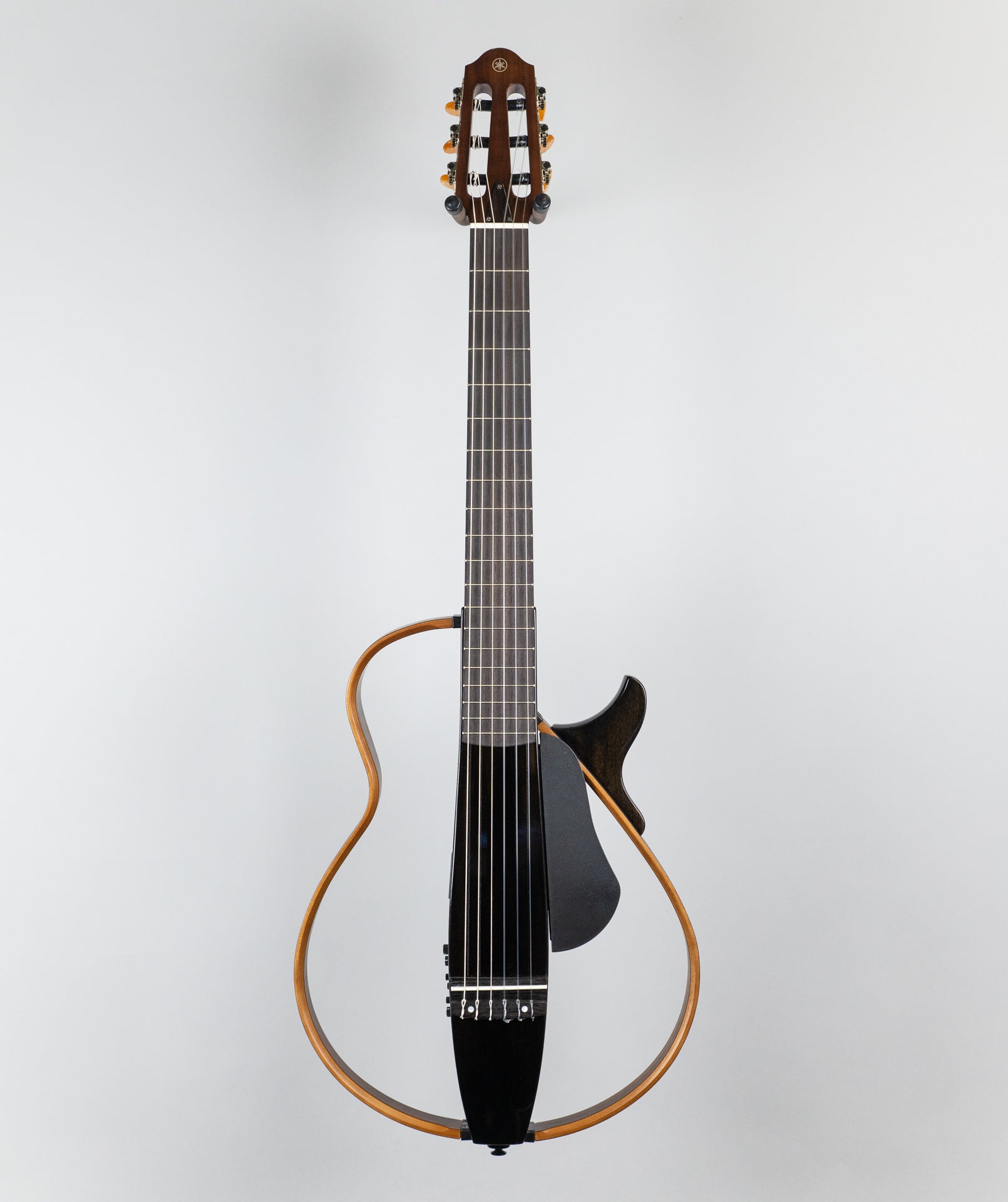 Yamaha SLG200N-TBL Nylon String Silent Guitar in Translucent Black