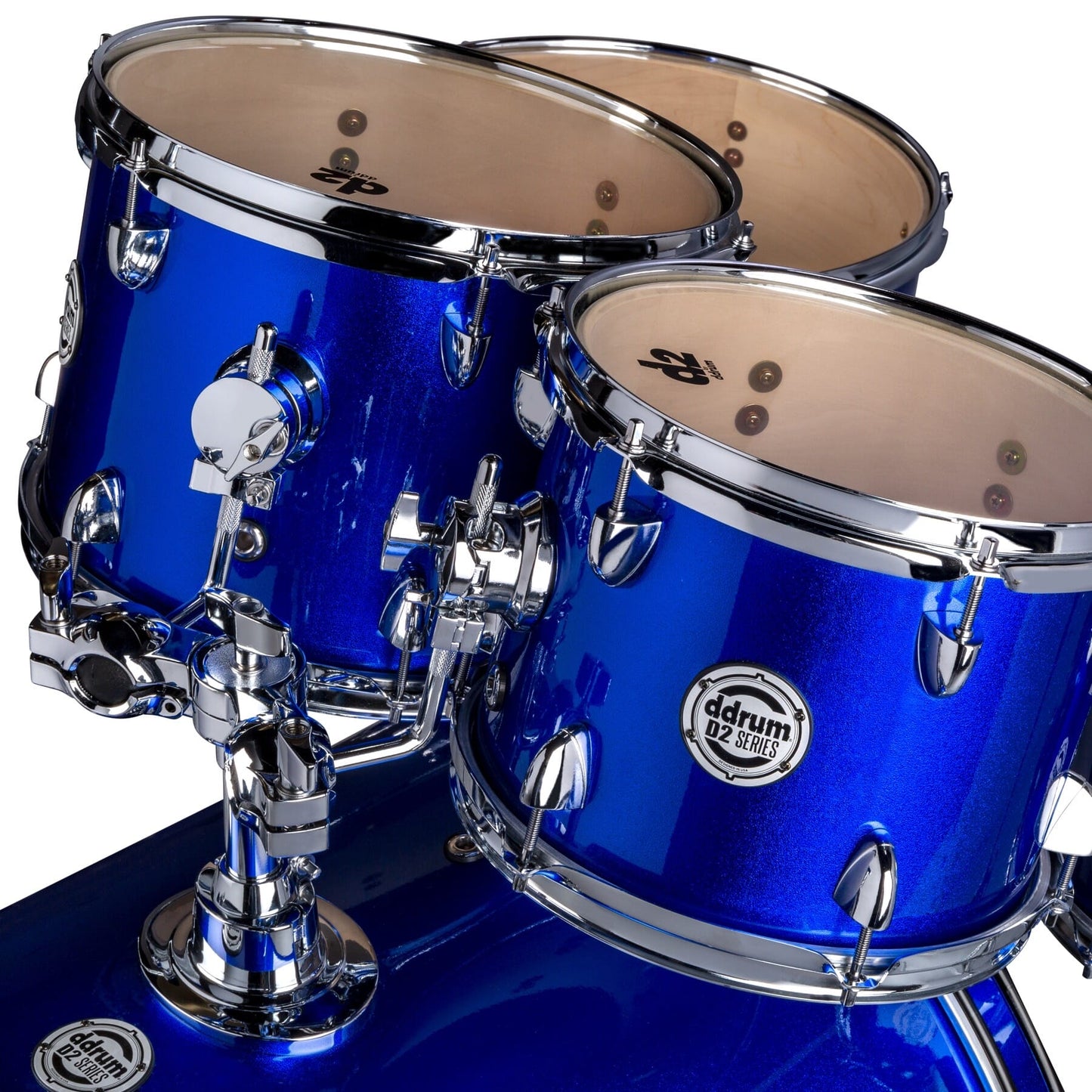 ddrum D2 522 5-Piece Complete Drum Set in Cobalt Blue