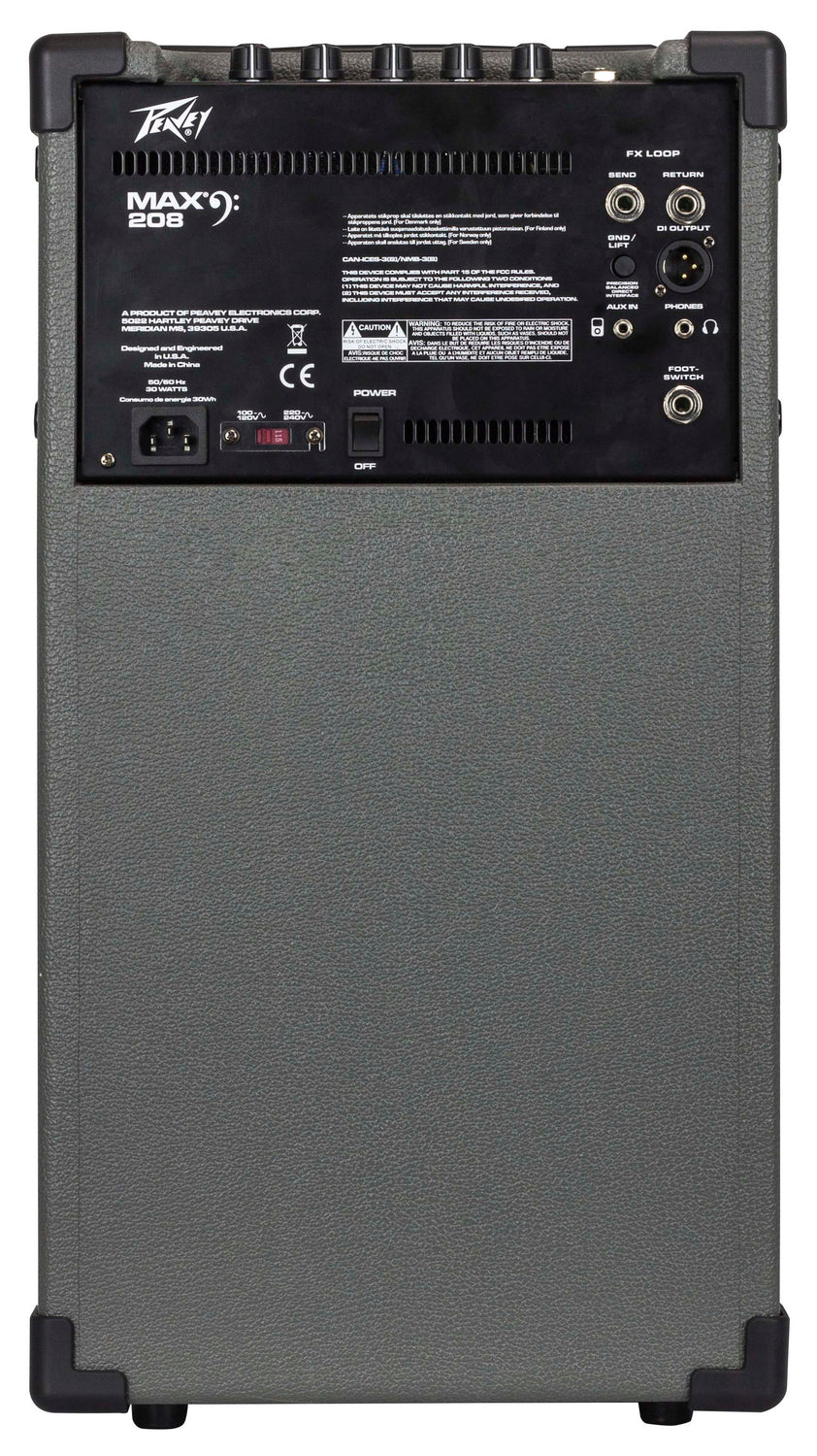 Peavey MAX 208, 2x8" 200watt Bass Amp