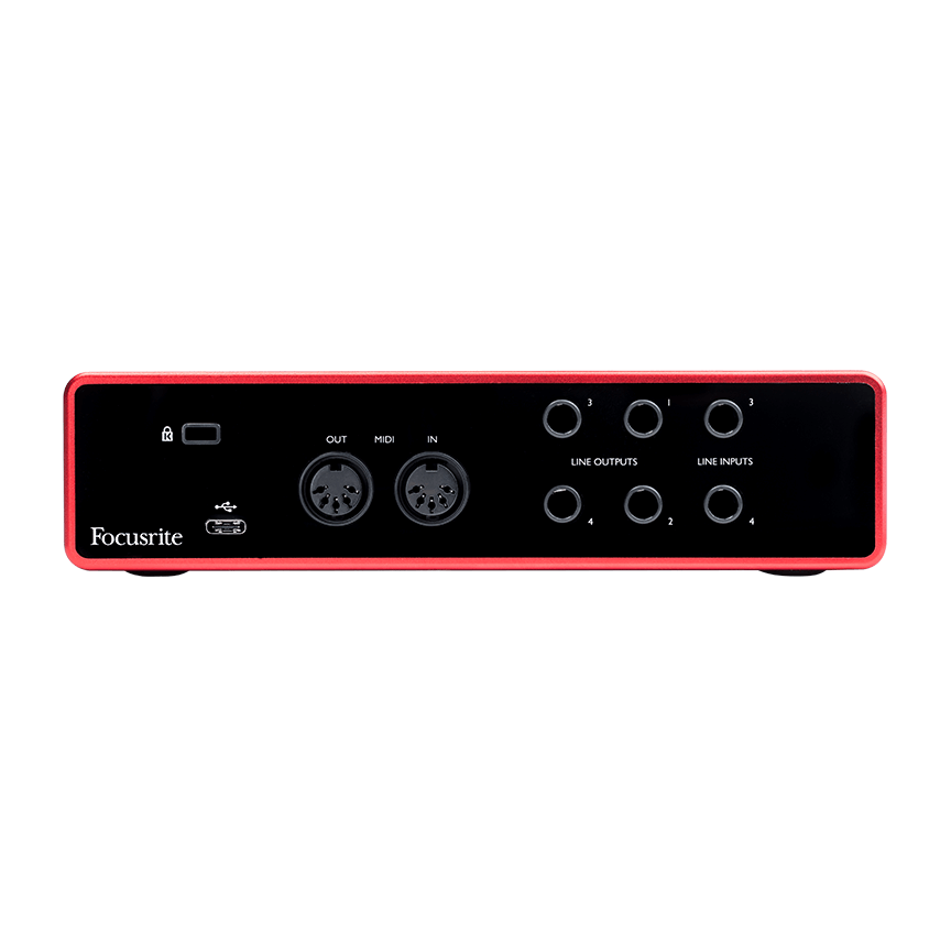 Focusrite Scarlett 4i4 3rd Gen USB Audio Interface