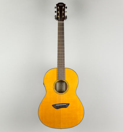 Yamaha CSF-TA TransAcoustic Parlor Guitar in Vintage Natural