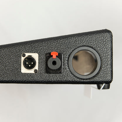 Blackbird 12 x 24 Custom Fawn/Black Tolex Pedalboard, 1/4"-In XLR-Out, with ATA Case