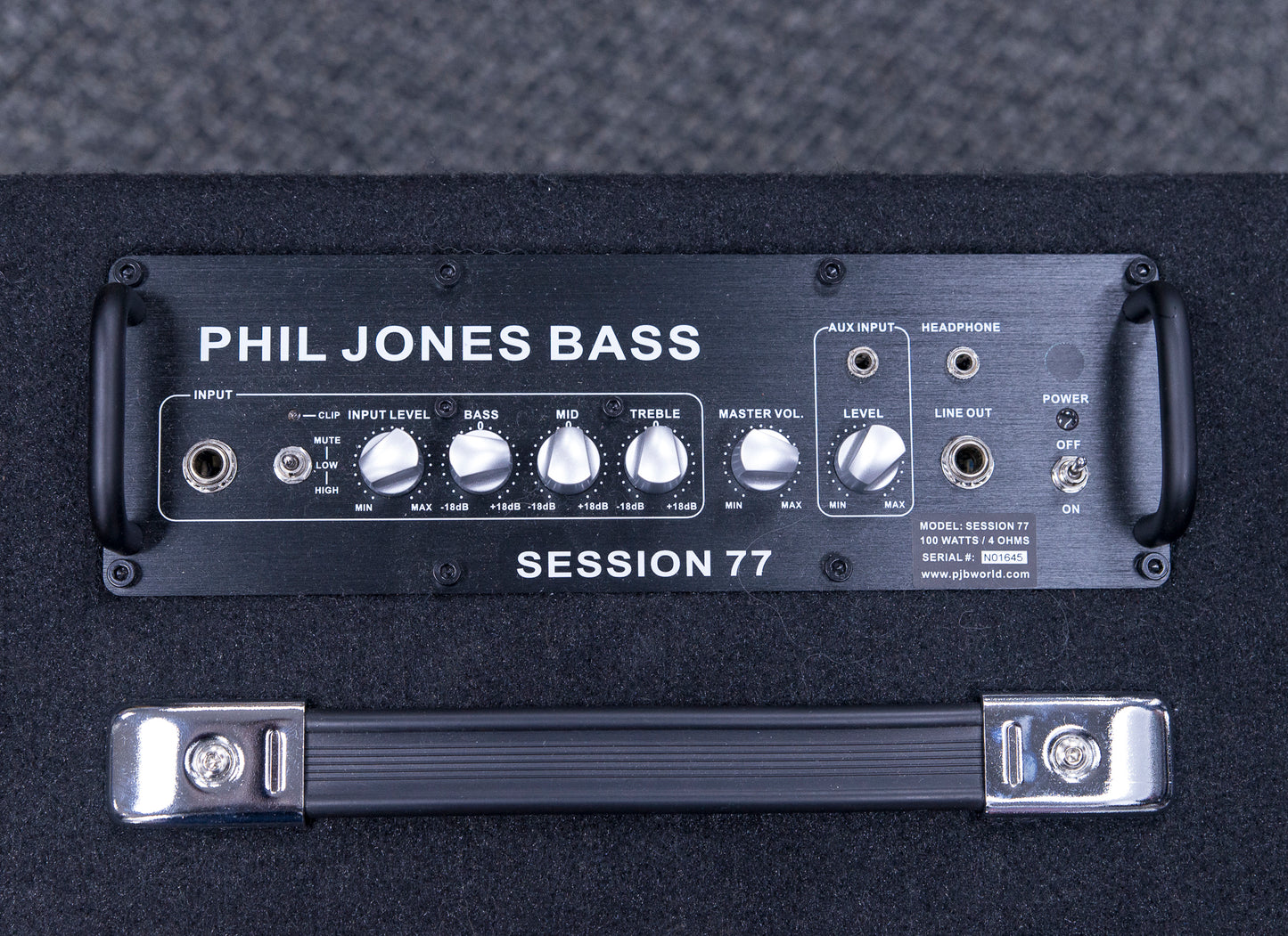 Phil Jones Bass Session 77 100W Combo Bass Amp Black