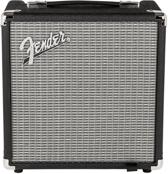 Fender Rumble 15 (V3), 120V, Bass Amp Black/Silver