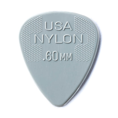 Dunlop Nylon Standard Picks, 12-Pack, 0.60mm