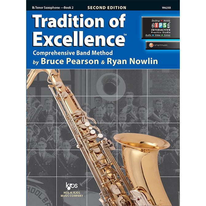 Tradition of Excellence Tenor Saxophone Book 2