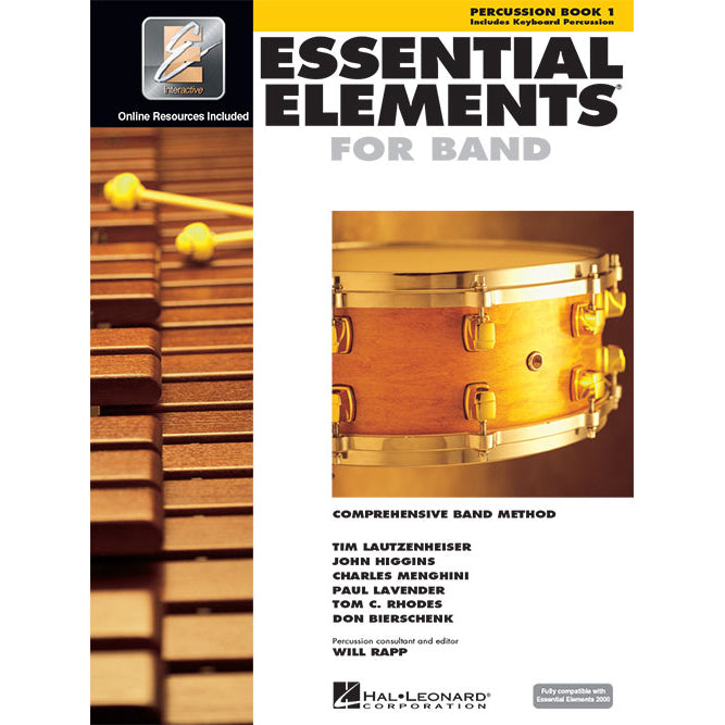 Essential Elements for Band Percussion Book 1
