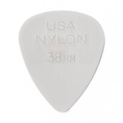 Dunlop Nylon Standard Picks, 12-Pack, 0.38mm