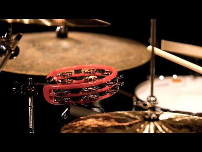Meinl TMT2R Mountable Molded ABS Tambourine, Red