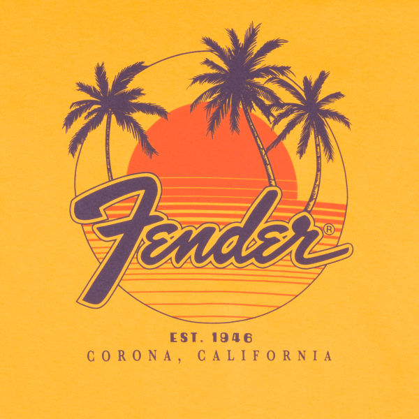 Fender Palm Sunshine Shirt, Medium