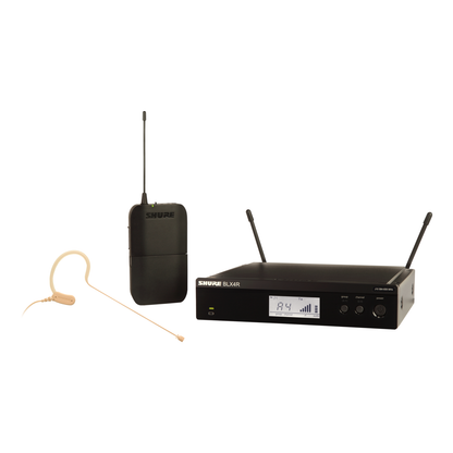Shure BLX14R/MX53 Wireless Rack-Mount Presenter System with MX153 Earset Mic, H10 542MHz-572MHz