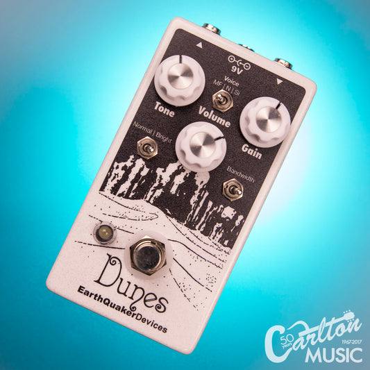 EarthQuaker Devices Dunes Mini Mega Ultimate Overdrive Pedal