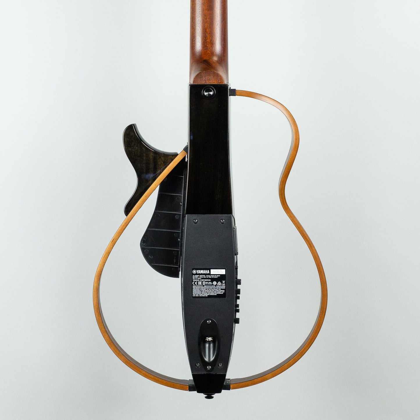 Yamaha SLG200N-TBL Nylon String Silent Guitar in Translucent Black