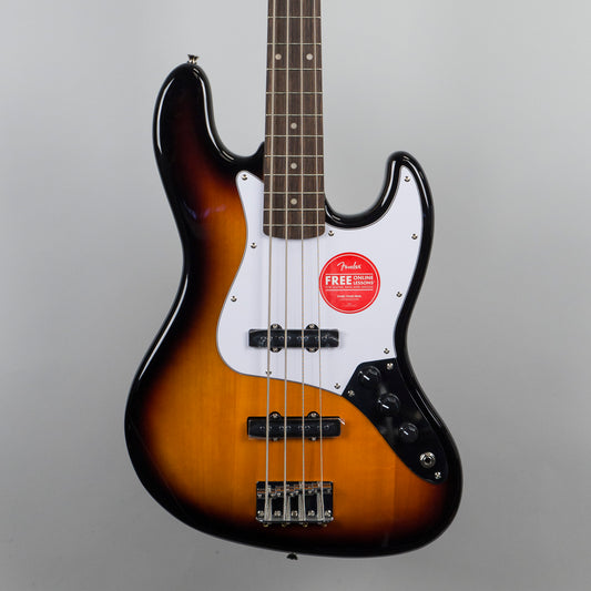 Squier Affinity Series Jazz Bass Guitar in Brown Sunburst