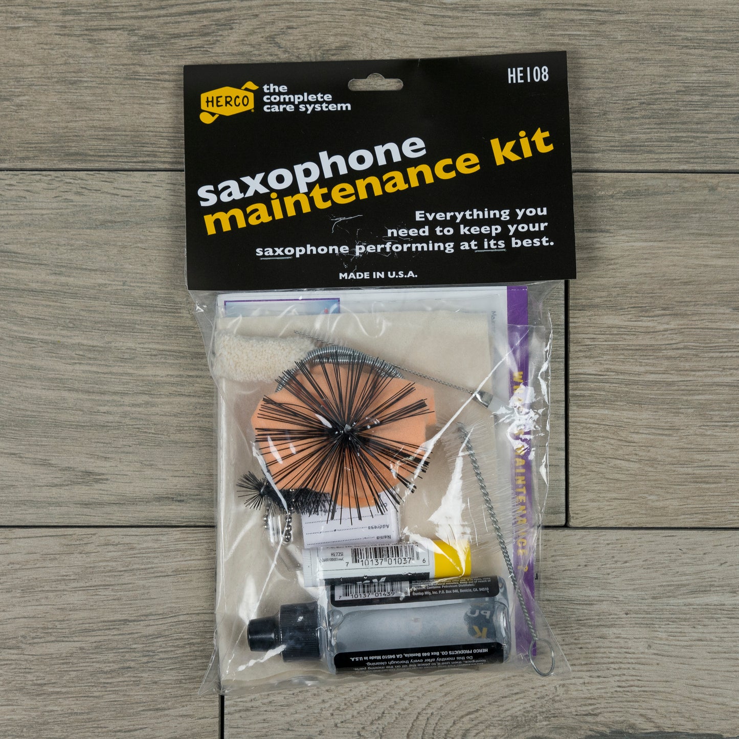 Herco Saxophone Care/Maintenance Kit