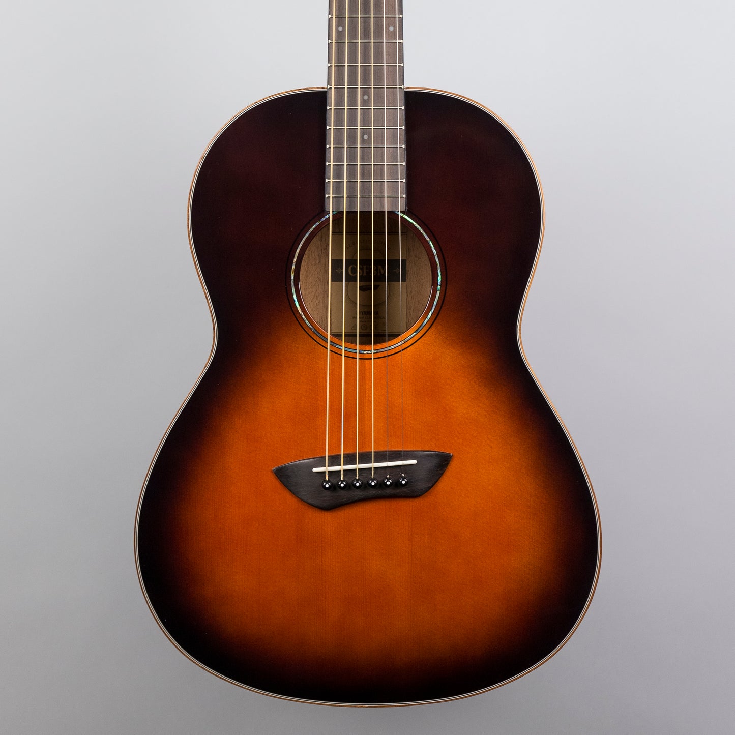 Yamaha CSF3M Parlor Acoustic/Electric Guitar in Tobacco Sunburst
