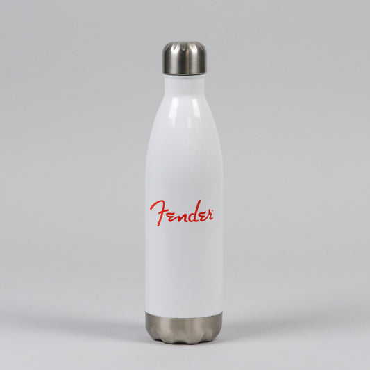 Fender Stainless Steel Water Bottle in White