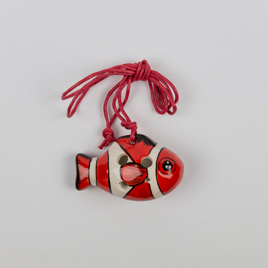 Songbird Red Nemo Fish Ocarina
