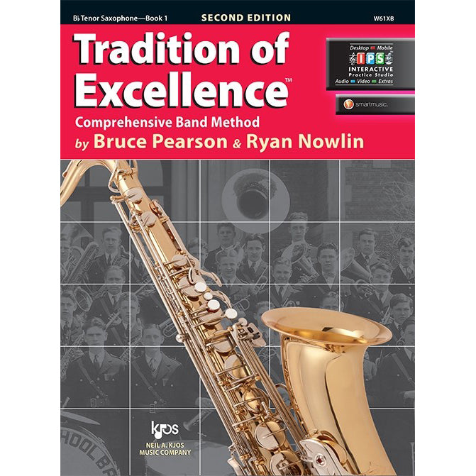 Tradition of Excellence Tenor Saxophone Book 1