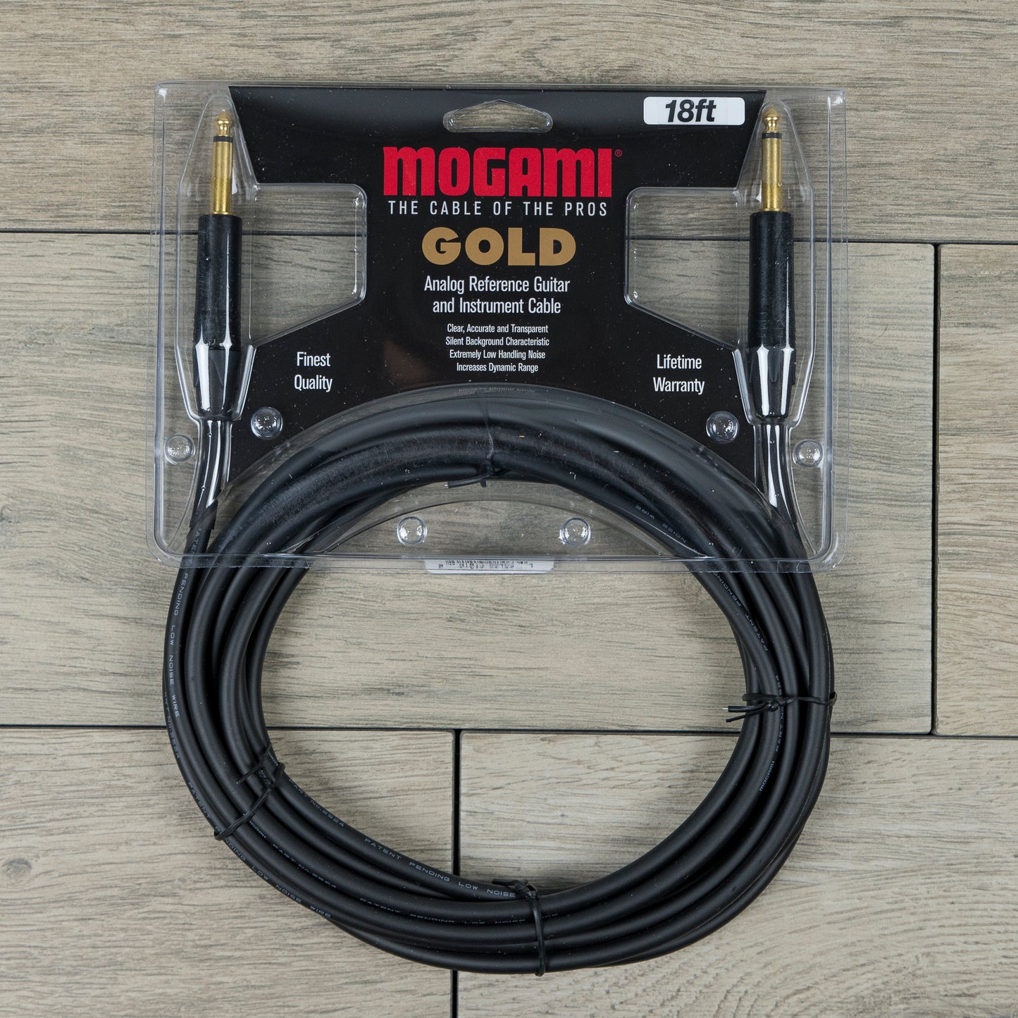 Mogami Gold Instrument Cable (18 ft)