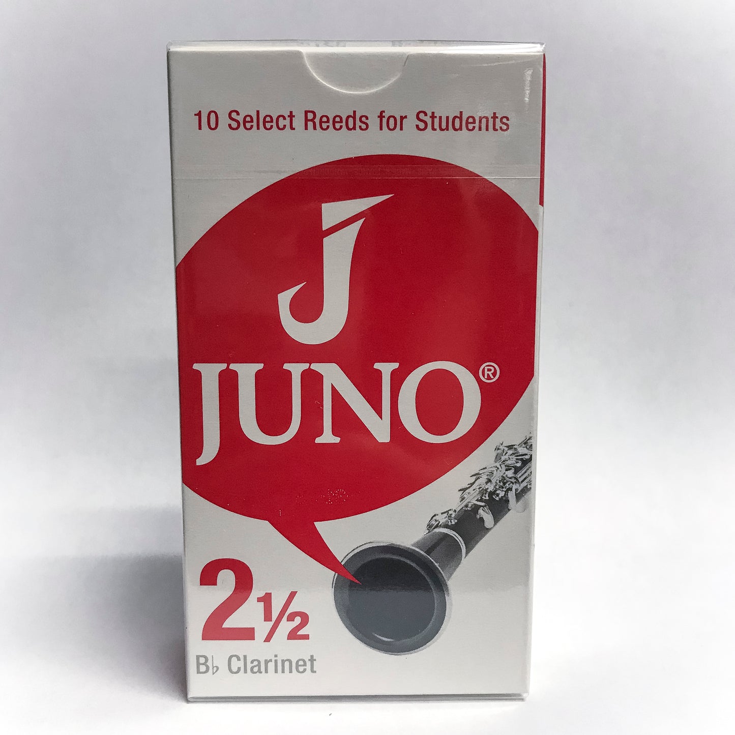 Juno Bb Clarinet Reeds Strength 2.5 (Box of 10)