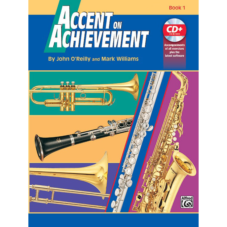 Accent on Achievement Percussion Book 1 (Snare Drum, Bass Drum, & Accessories)