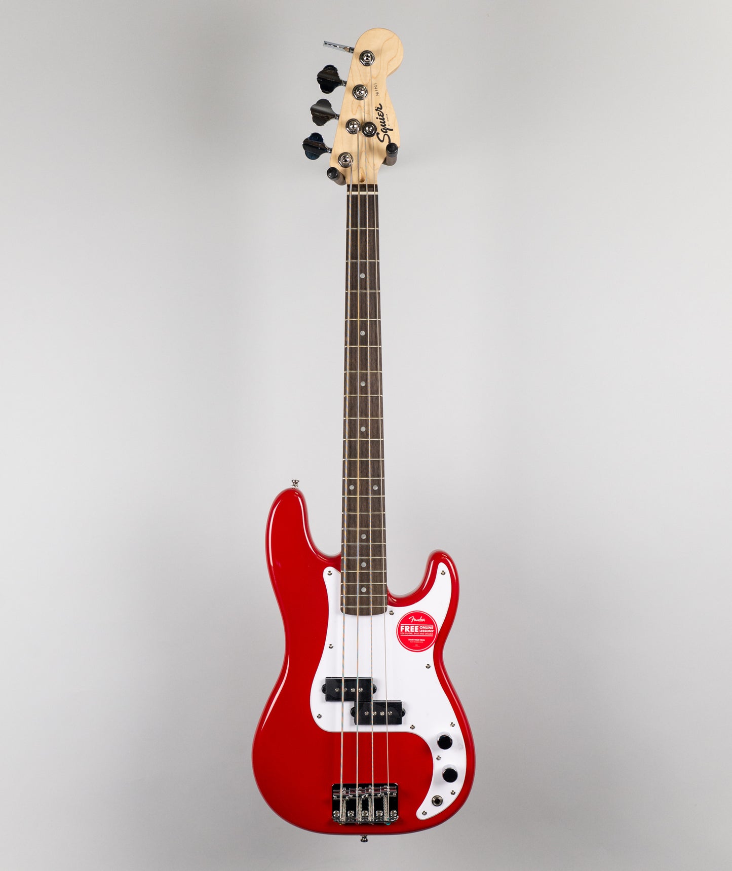 Squier Mini Precision Bass in Dakota Red