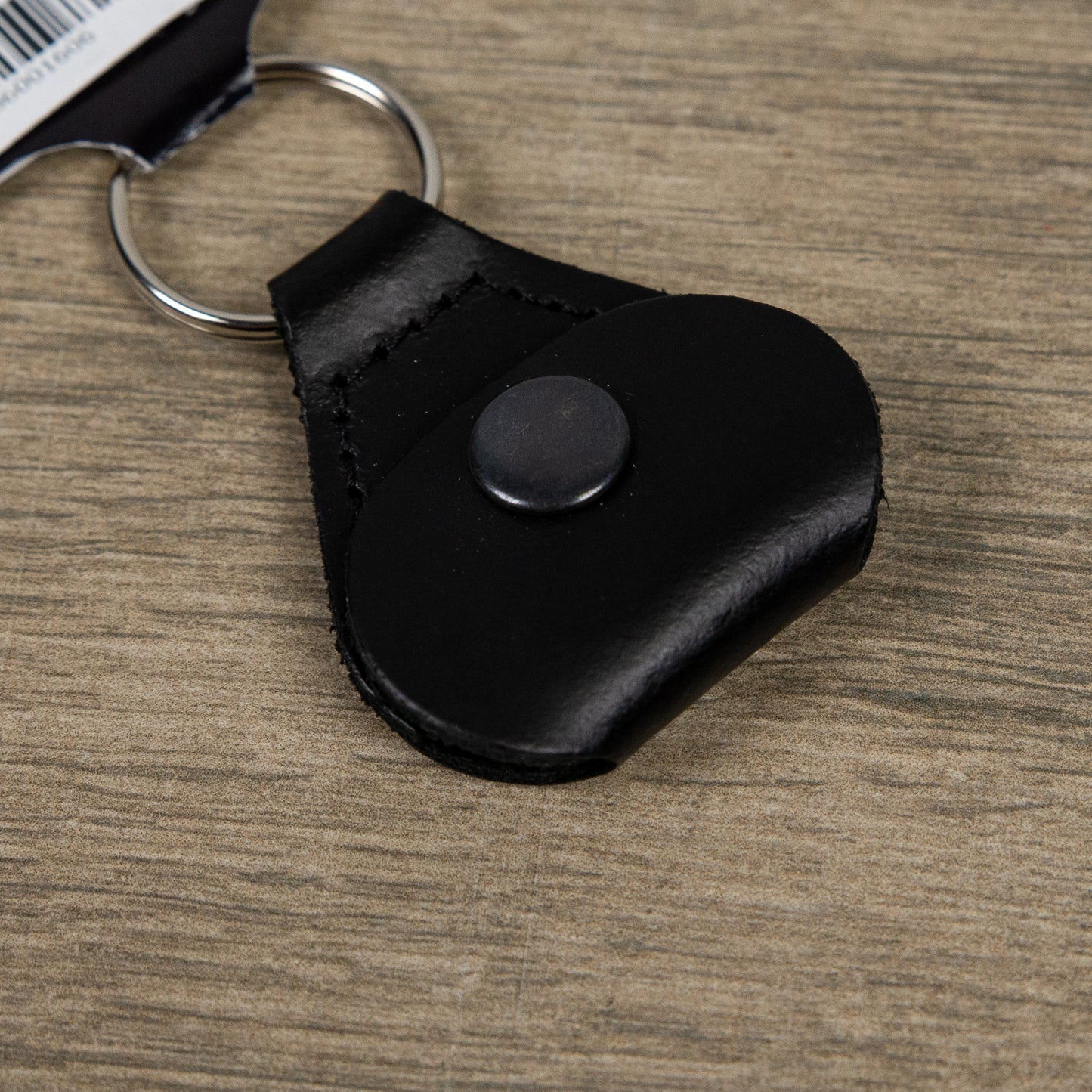 Fender Leather Pick Holder Keychain in Black