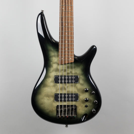 Ibanez SR405EQM-SKG 5-String Bass Guitar in Surreal Black Burst Gloss