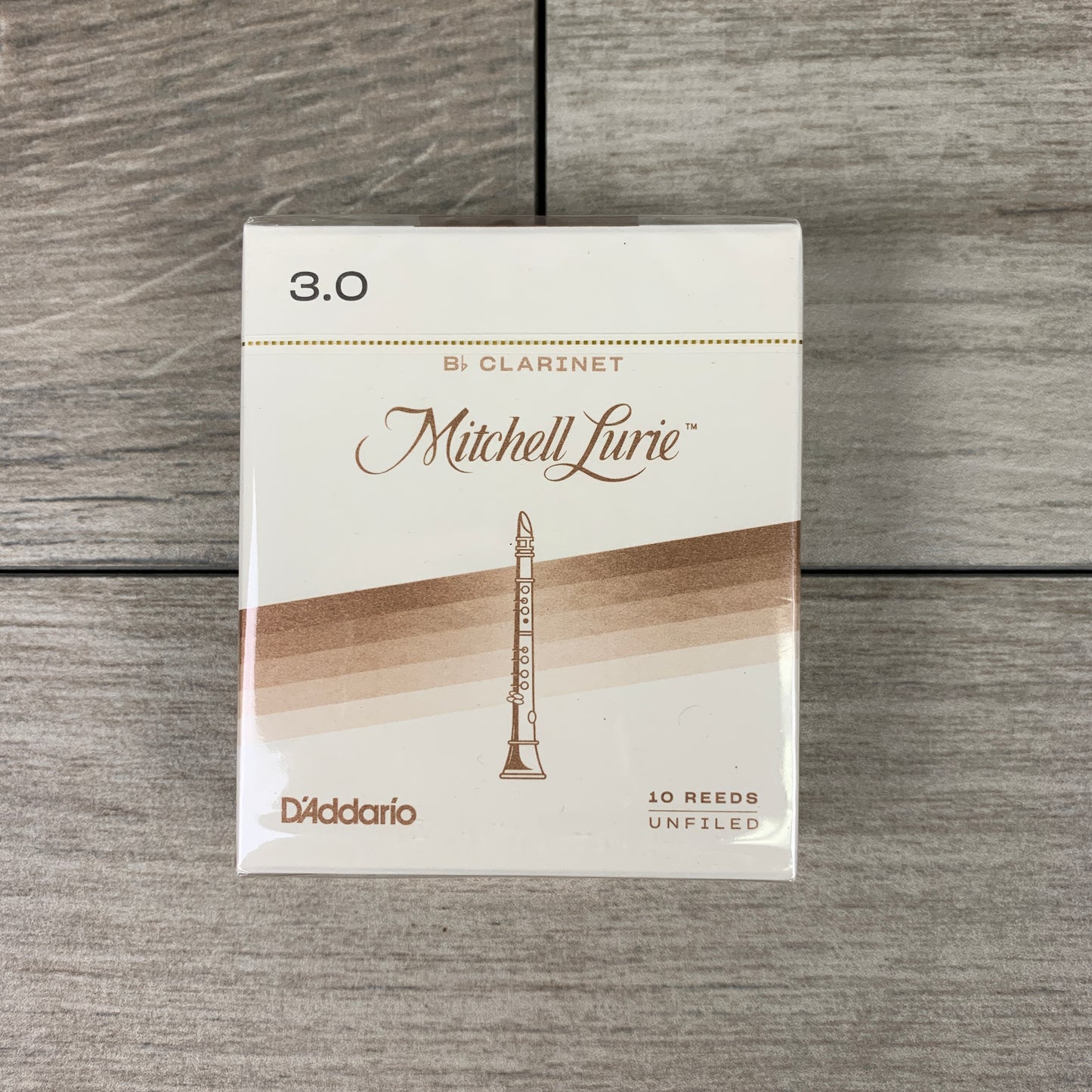 Mitchell Lurie Bb Clarinet Reeds, Strength 3.0 (Box of 10)