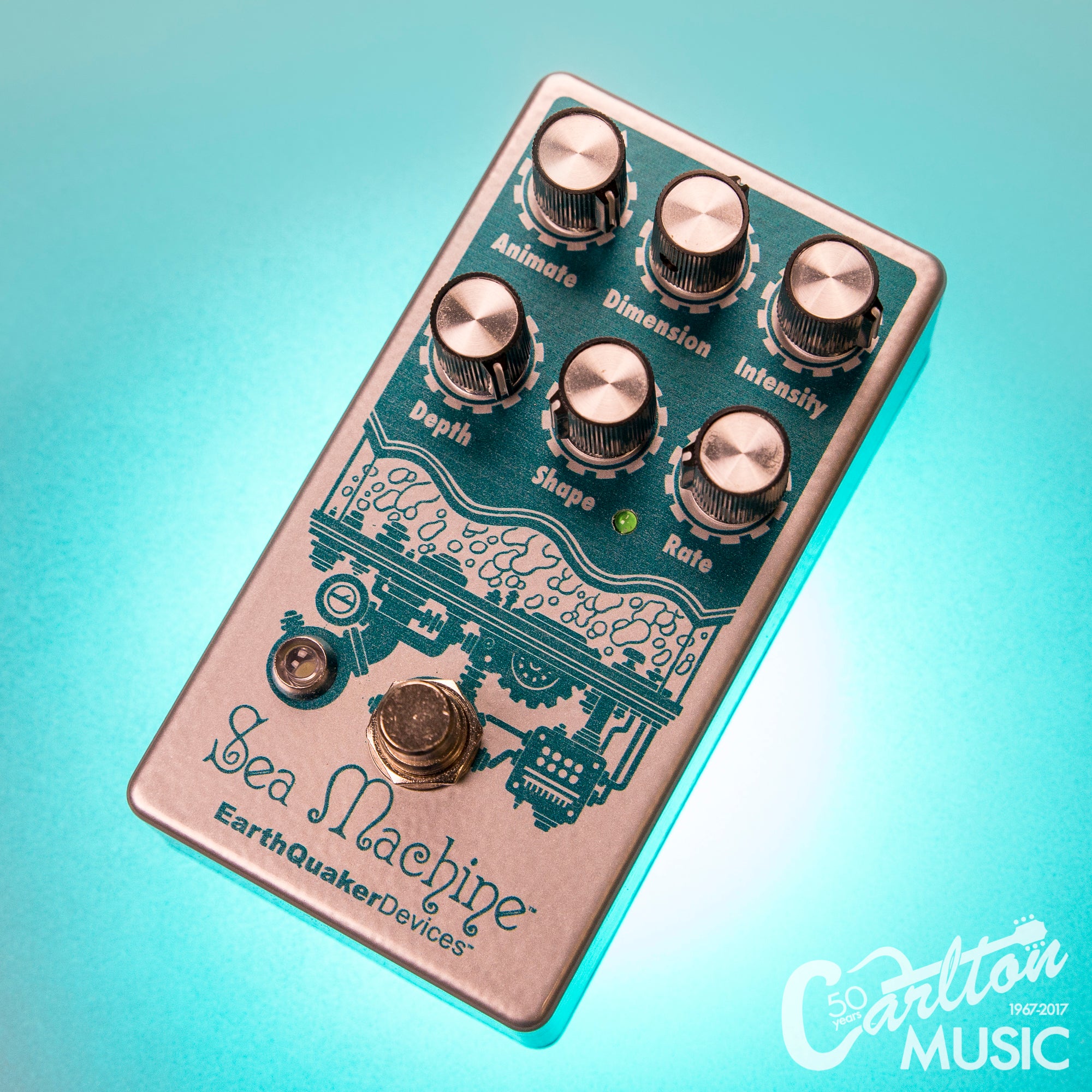 EarthQuaker Devices Sea Machine Chorus V3 Pedal – Carlton Music Center